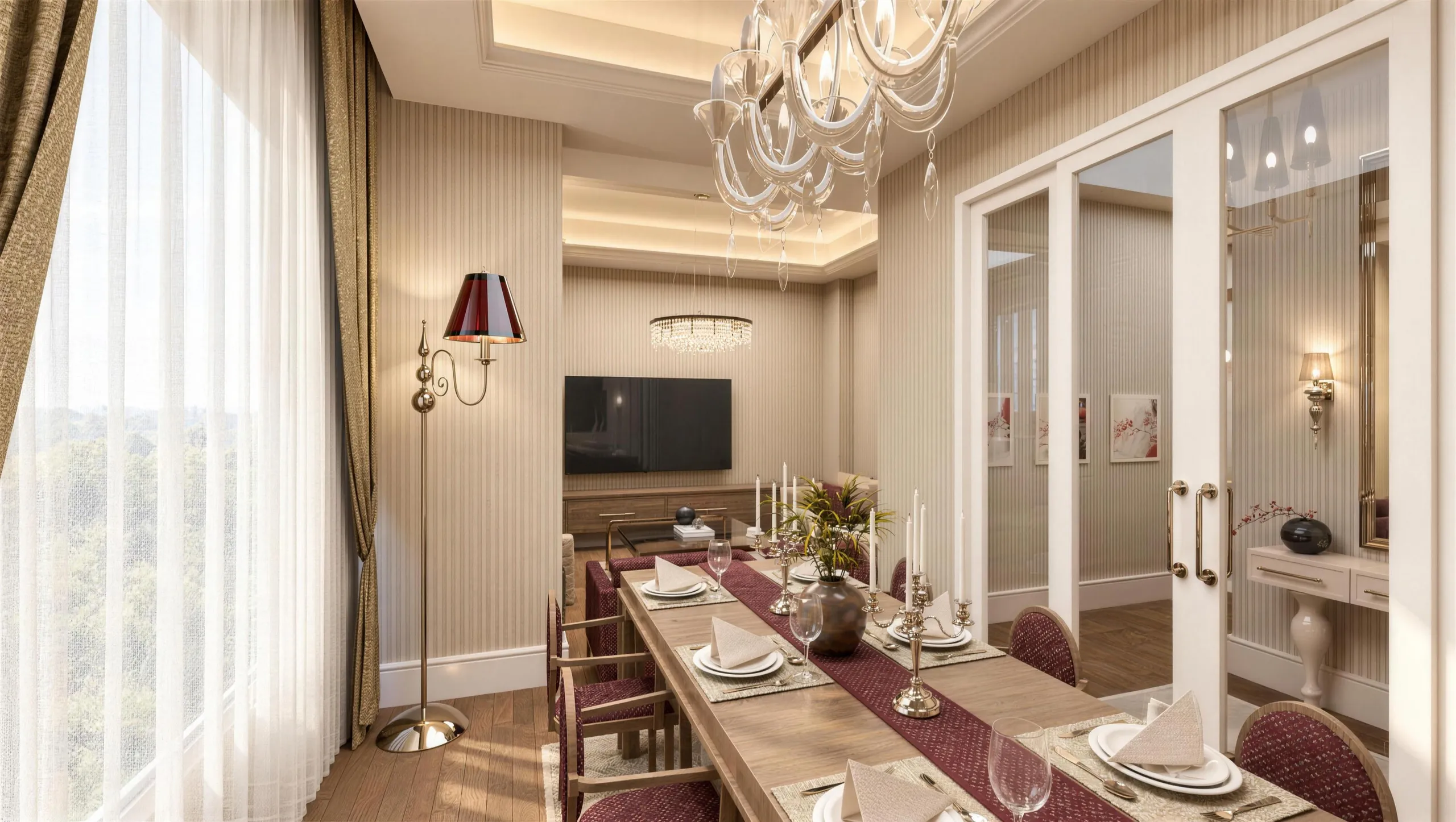 2+1 · Living and dining