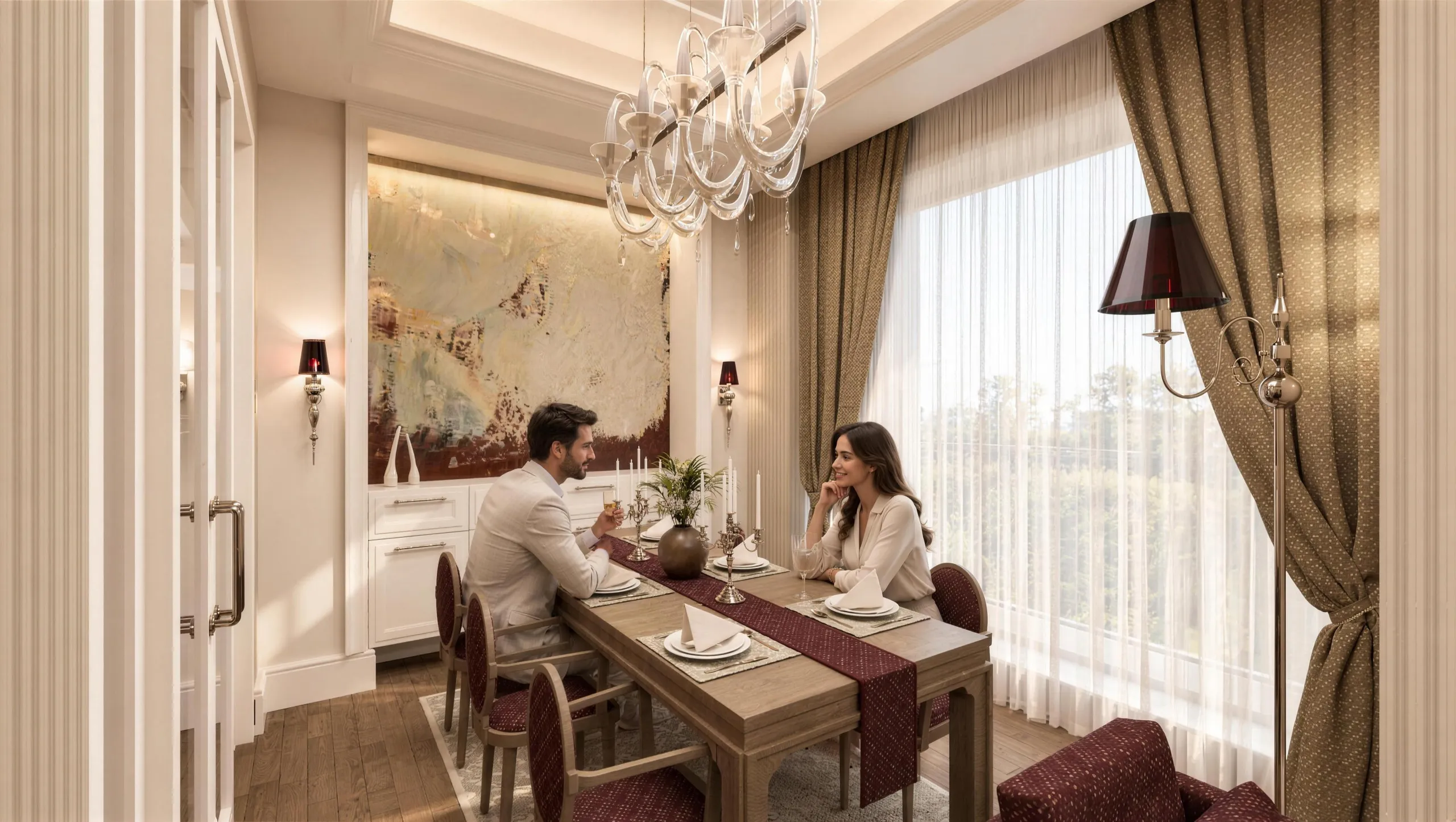 2+1 · Living and dining