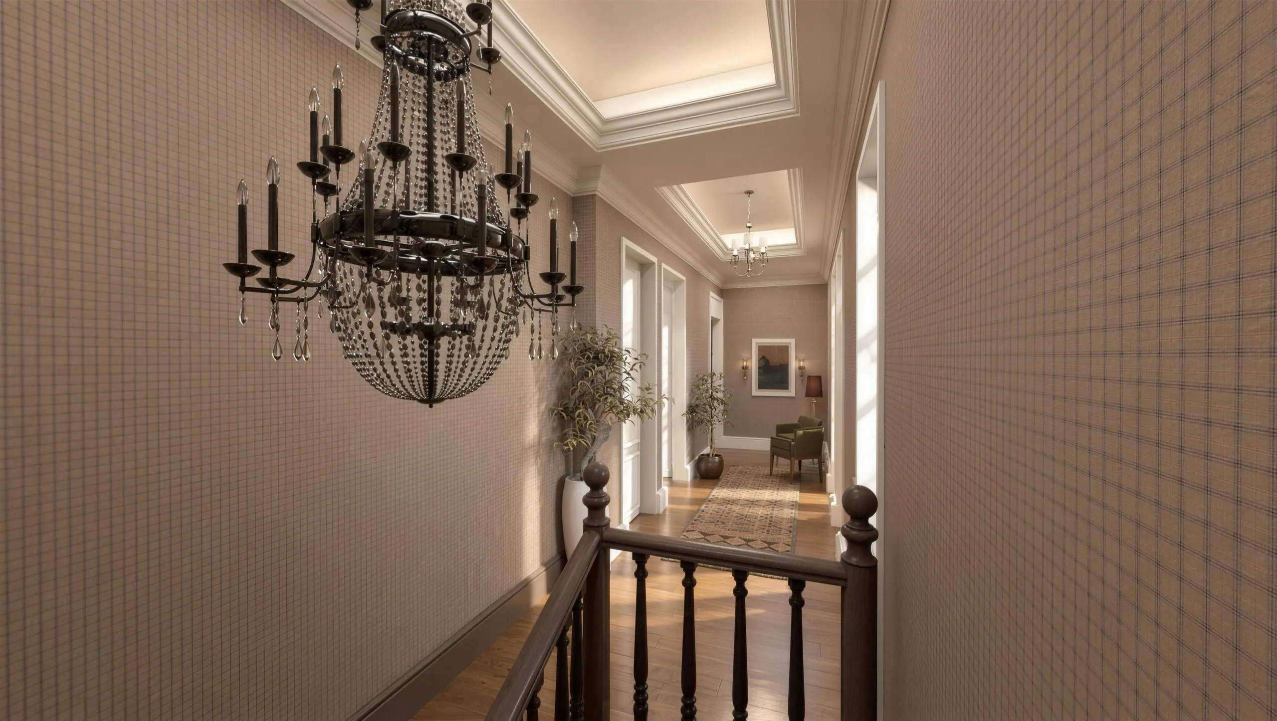 Villa · Üst antre ve geçiş