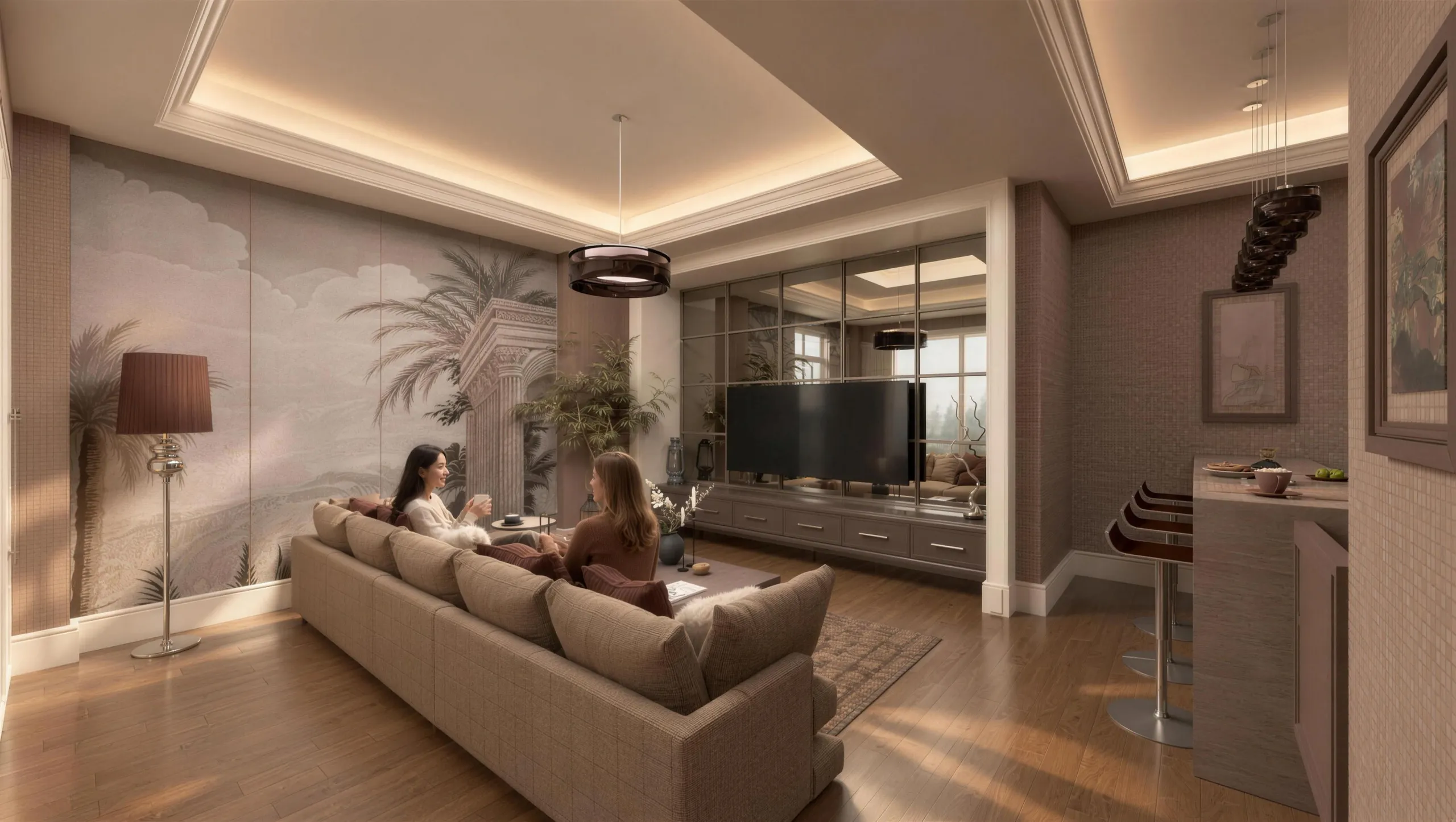 Villa · İkinci oturma alanı