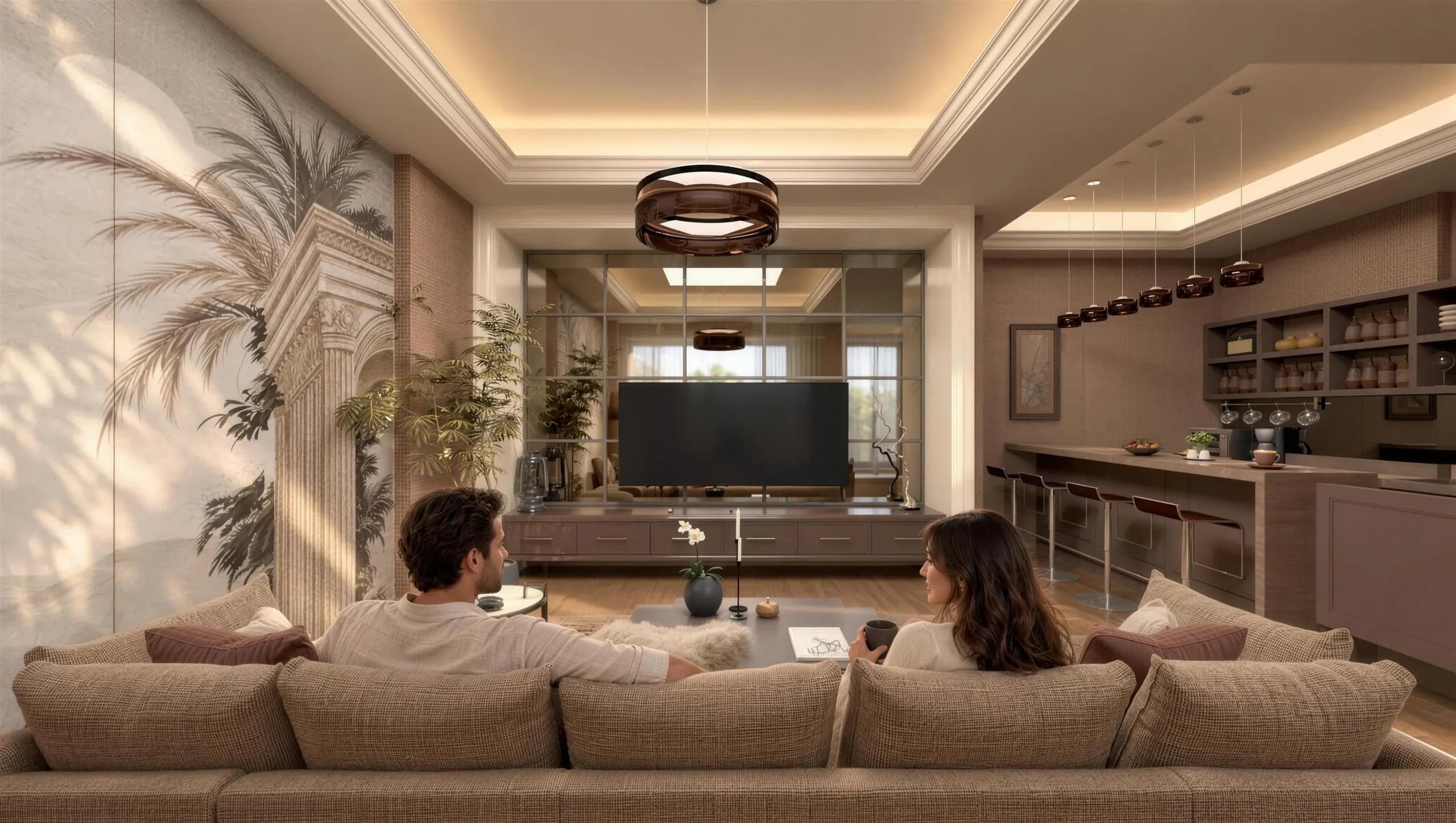 Villa · İkinci oturma alanı